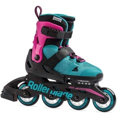 Роликовые коньки Rollerblade 2020 Microblade G Pink/Emerald Green, р. 27