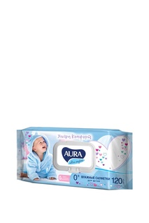 Влажные салфетки детские Aura