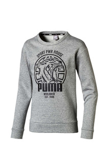 Лонгслив Alpha Graphic Crew FL Puma