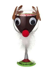Бокал новогодний Mudpie