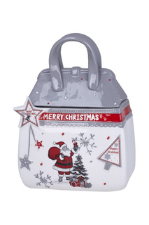 Ваза с крышкой DUE ESSE CHRISTMAS