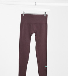 Бесшовные леггинсы ASOS 4505 Petite icon-Коричневый