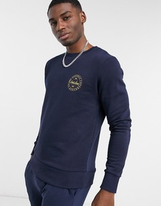 Темно-синий свитшот с небольшим логотипом Jack & Jones Originals