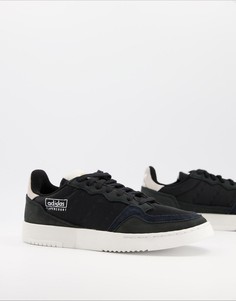 Черные кроссовки adidas Originals Supercourt-Черный