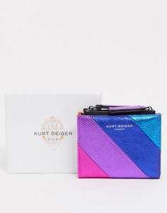 Радужный мини-кошелек Kurt Geiger London-Многоцветный