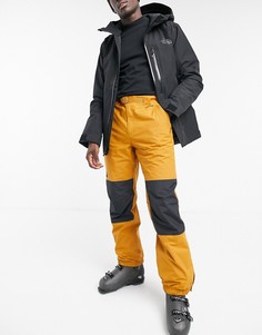Оранжевые горнолыжные брюки The North Face Up and Over-Коричневый