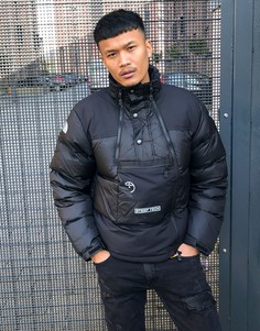 Черный пуховик The North Face Steep Tech