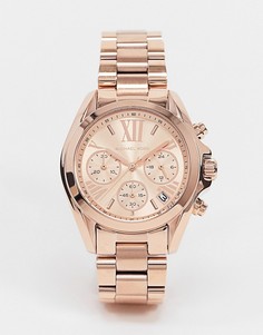 Часы из розового золота Michael Kors Bradshaw MK5799-Золотистый