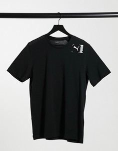 Черная футболка Puma Nutility-Черный
