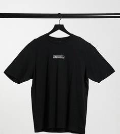 Черная футболка с логотипом ellesse PLUS Bamboo-Черный
