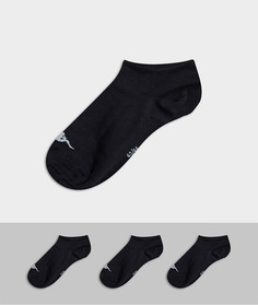 Набор из 3 пар носков под кроссовки Kappa-Черный