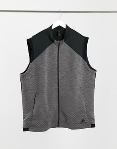Серый жилет adidas Golf COLD.RDY