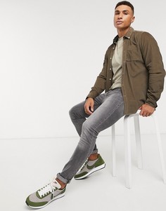 Коричневая вельветовая рубашка Barbour-Коричневый