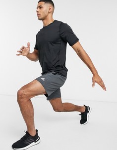 Черная футболка adidas Training Alphaskin-Черный
