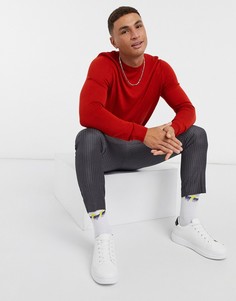 Джемпер с круглым вырезом Tommy Hilfiger-Красный