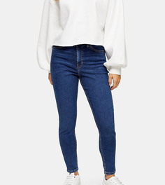 Выбеленные джинсы Topshop Petite Jamie-Голубой