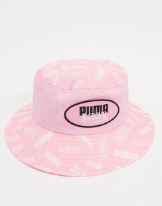 Розовая панама Puma x Von Dutch-Розовый