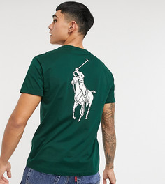 Эксклюзивная зеленая футболка с логотипом Polo Ralph Lauren x ASOS-Зеленый
