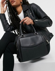 Черная сумка с ручками Fiorelli Mia-Черный