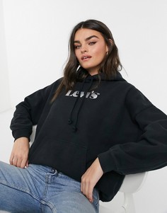 Черный худи с логотипом Levis Levis®