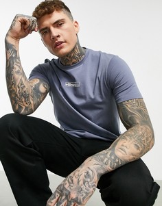 Синяя футболка ellesse-Голубой