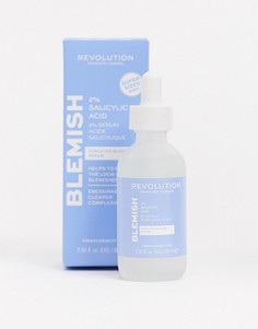 Сыворотка с 2% салициловой кислотой Revolution Skincare (большой флакон 60 мл)-Бесцветный