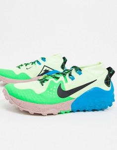 Желтые кроссовки Nike Running Wildhorse 6-Желтый
