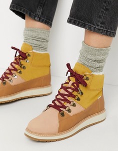 Бежевые походные ботинки со вставками Toms Mesa-Бежевый