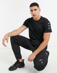 Черная футболка Reebok Training-Черный