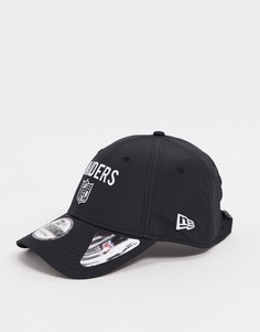 Черная кепка с принтом флага и надписями "Raiders 9forty" New Era-Черный