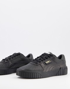 Черные кроссовки Puma Cali WN-Черный