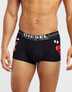 Боксеры-брифы с принтом Diesel Damien-Черный
