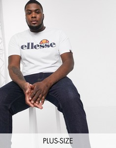 Белая футболка с логотипом ellesse Plus-Белый
