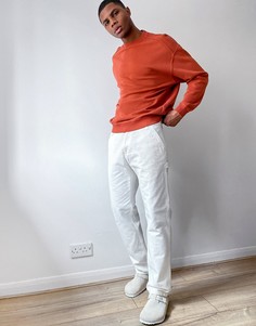 Оранжевый свитшот ASOS DESIGN-Коричневый