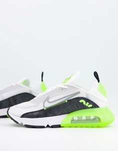 Белые кроссовки со вставками Nike Air Max 2090-Белый
