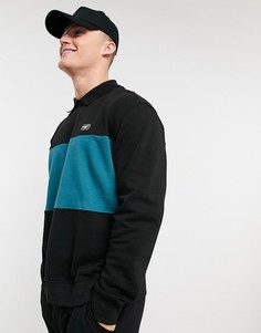 Свитшот с воротником New Look-Черный