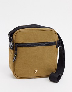 Оливковая сумка для полетов Farah Hopsack-Светло-коричневый