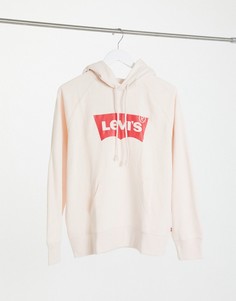 Худи розового цвета с логотипом Levis-Розовый Levis®