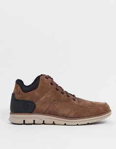 Коричневые ботинки чукка Timberland-Коричневый