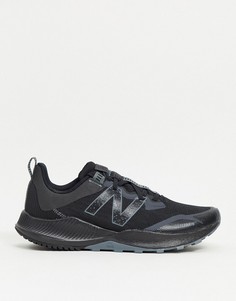 Черные кроссовки для бега по пересеченной местности New Balance Running Nitrel v4-Черный