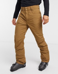 Коричневые горнолыжные брюки Billabong Outsider-Коричневый