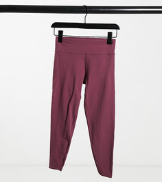 Хлопковые леггинсы ASOS 4505 Petite-Красный