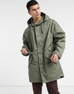 Легкая куртка цвета хаки ASOS DESIGN-Зеленый