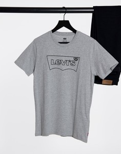 Футболка с принтом Levis-Серый Levis®