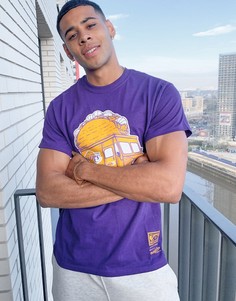 Фиолетовая футболка с грузовиком-тако LA Lakers NBA Mitchell & Ness-Фиолетовый