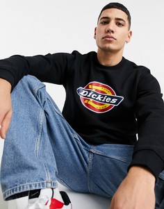 Черный свитшот с логотипом Dickies