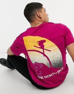 Фиолетовая футболка The North Face Snow Maven-Фиолетовый