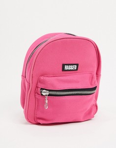 Рюкзак небольшого размера с цепочками Ragged Priest-Розовый