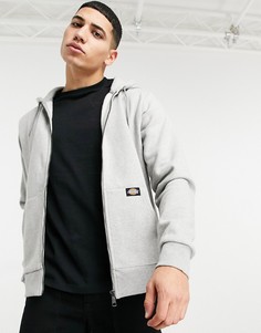 Худи серого цвета на молнии Dickies New Kingsley-Серый