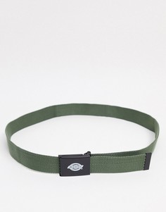 Тканый ремень армейского зеленого цвета Dickies Orcutt-Зеленый